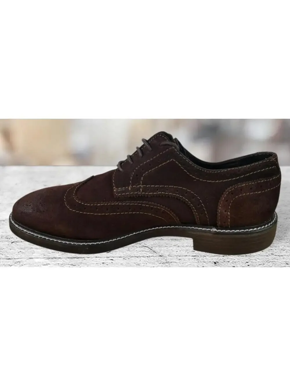 1901 Shoes Size 9 M Brown Derby Oxfords Leather Men